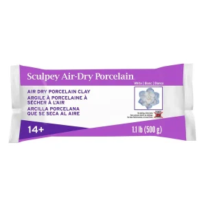 Model Air Porcelain Clay / Arcilla tipo Porcelana Secado al Aire Libre