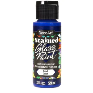 Stained Glass Paint Cobalt / Plomo Líquido para Vidrio Azul Cobalto
