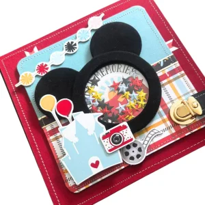 Kit para Album de Mickey con Tutorial de Mabel Monteagudo Incluido