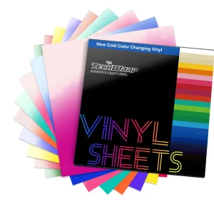 Cold Color Changing Vinyl Pack / 9 Hojas De Vinil Color que Cambian de Color con el Frío