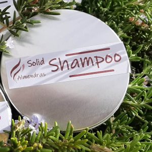 Shampoo sólido con aloe vera y almendra