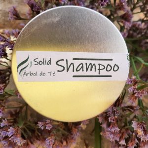 Shampoo sólido con aloe vera y spirulina