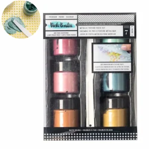 Metallic Texture Paste Set / Kit de Pasta Texturizadora Metálica