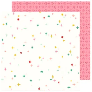 Wish List Patterned Paper / Papel Estampado Doble Cara