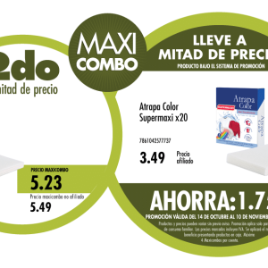 Maxicombo mitad de precio 38