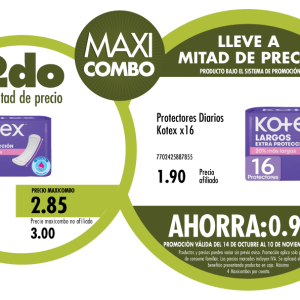 Maxicombo mitad de precio 59