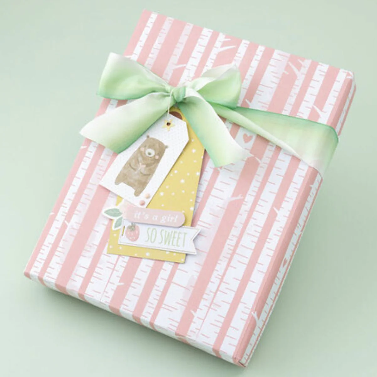 Hello Little Girl Paper Pad 12" / Block Papel Hola Pequeña - Imagen 5