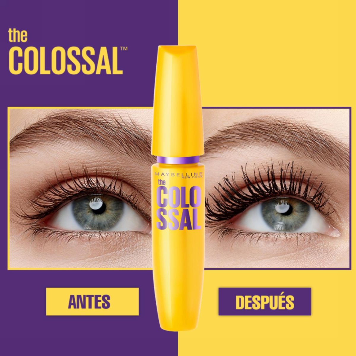 Máscara De Pestañas The Colossal Black Lavable MAYBELLINE NEW YORK 9.2 Ml - Imagen 5