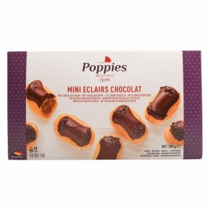 Pastelitos Rellenos De Crema De Chocolate Congelados POPPIES X 12 Uds