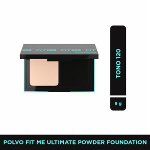 Polvo Compacto Fit Me Ultimate Tono 120 Classic Ivory MAYBELLINE NEW YORK