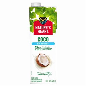 Bebida De Coco Sin Azúcar NATURE´S HEART 946 Ml
