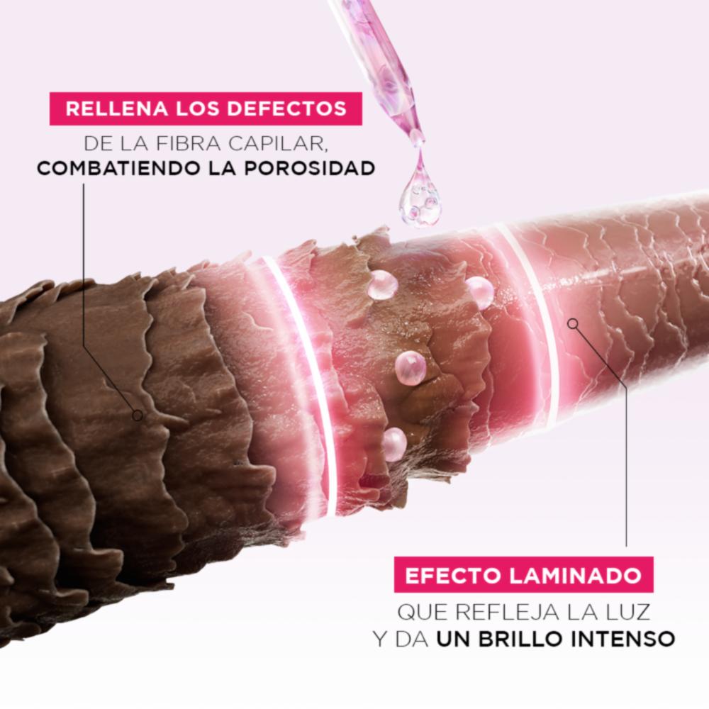 Mascarilla Capilar Glycolic Gloss Para Cabello Opacos Poroso ELVIVE L’ORÉAL 300 G - Imagen 4