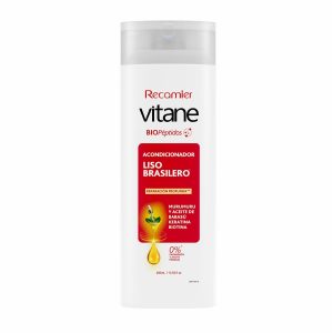 Acondicionador Liso Brasilero con Péptidos VITANE 400 Ml