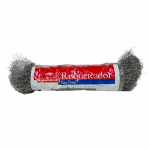 Rasqueteador Para Pisos Lana De Acero Súper Resistente SUPERMAXI Número 8