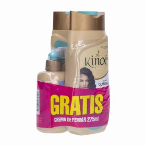 Shampoo Elixir +Acondicionador+Crema De Peinar KINOÉ 1355 Ml