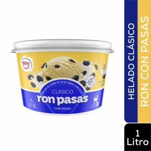 Helado Ron Pasas TOPSY 1000 Ml