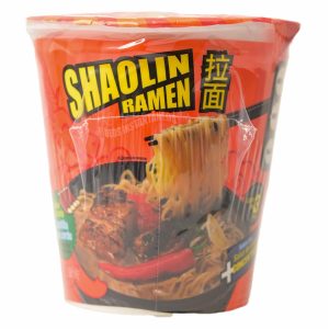 Fideos Instantáneos Sabor Picante A Costilla De Cerdo SHAOLIN 70 G