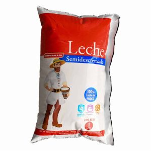 Leche Semidescremada Ultrapasteurizada SUPERMAXI 1000 Ml