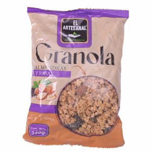 Granola Con Pasas Y Almendra EL ARTESANAL 340 G