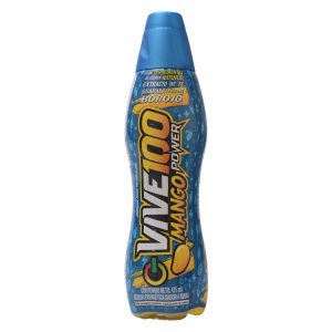Bebida Energizante Sabor A Mango VIVE 100 475 Ml