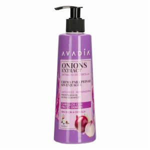 Crema Para Peinar Con Extracto De Cebolla AVADÍA 240 Ml