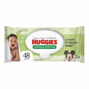 Toallas Húmedas Limpieza Efectiva HUGGIES X 48 Uds