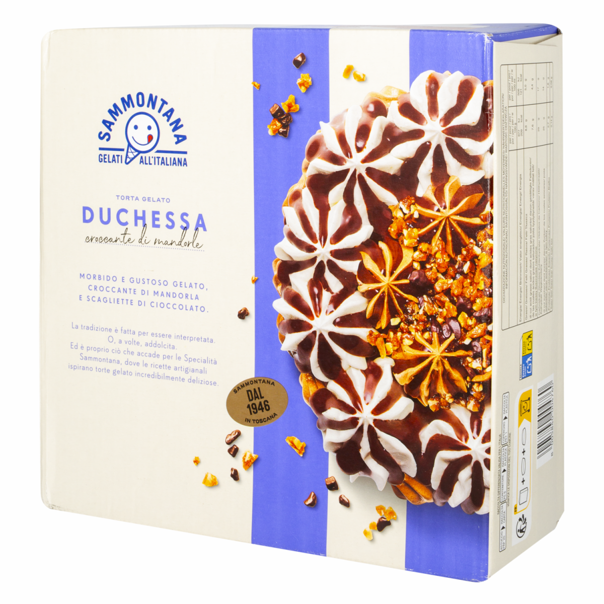 Torta Helada Duchessa Crocante De Almendra SAMMONTANA 750 G - Imagen 2