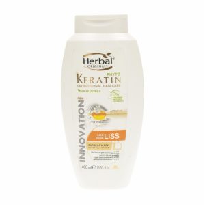 Mascarilla Capilar Con Phyto Keratin Lisos Express HERBAL 400 Ml