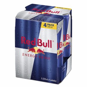 Bebida Energizante Sabor Original RED BULL 4 X 250 Ml