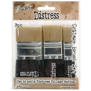 Distress Collage Brush Assortment / Pinceles para Collage  Tim Holtz