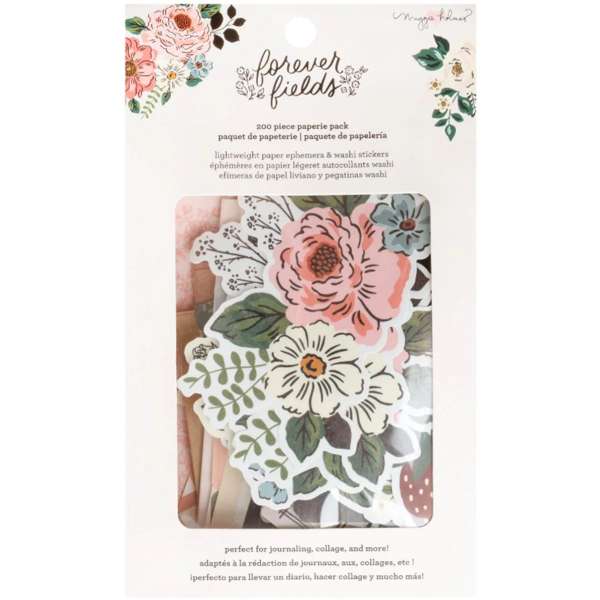 Forever Fields Paperie Pack / 200 Ephemeras & Stickers
