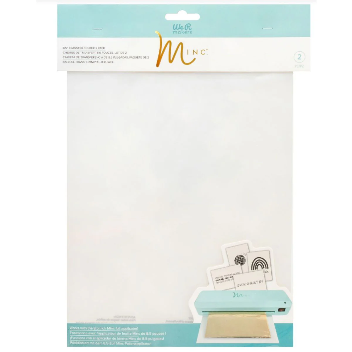 Minc Mint Transfer Folders / Carpetas de Transferencia