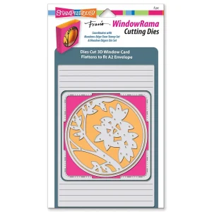 Dies Cut 3D Window Card To Enveloped / Suaje Tarjeta Con Ventana 3D Sobre