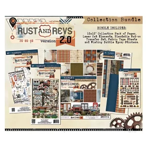 Rust & Revs Collection Bundle / Papel y Adornos Colección Vintage