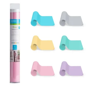 Premium Vinyl Pastels 12 x 12" / 6 Hojas Vinil Permanente Colores Pastel
