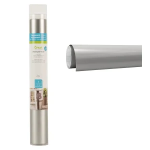 Premium Vinyl Silver 12 x 48" / Rollo de Vinil Permanente Plateado