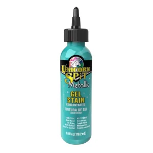 Sparkling Wood Stain & Glaze Metallic Poseidon / Tinta y Esmalte Multi Superficies
