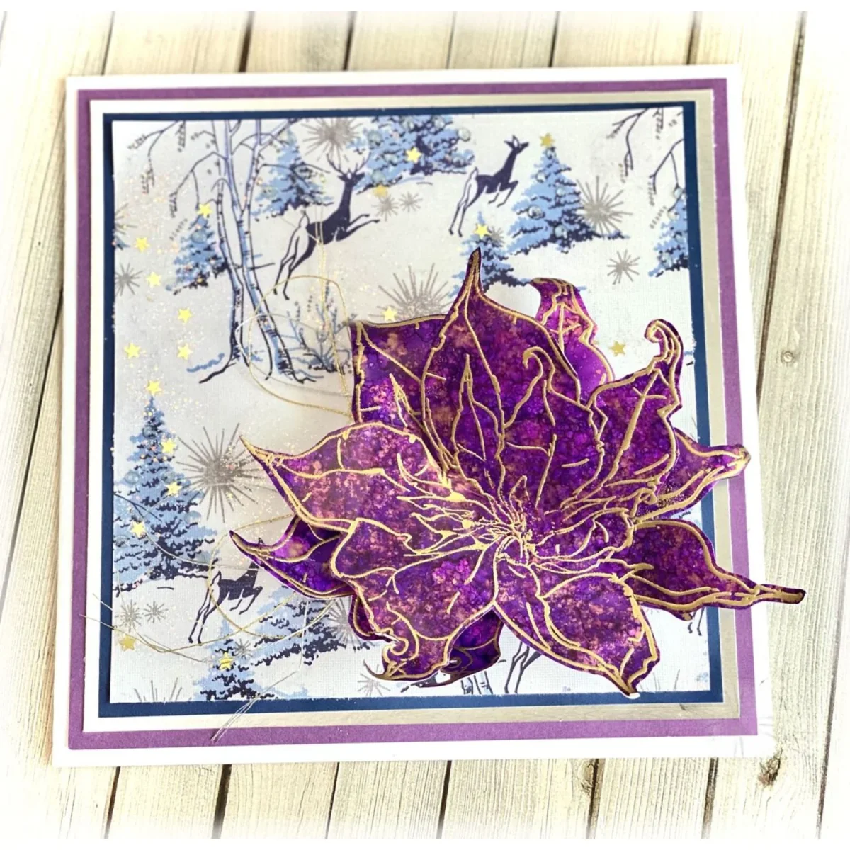 Tim Holtz Alcohol Ink Vineyard / Tinta al Alcohol Morado - Imagen 5