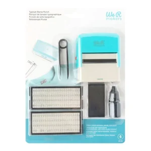 Typeset Stamp Punch Set / Kit De Sellos Tipográficos Personalizado