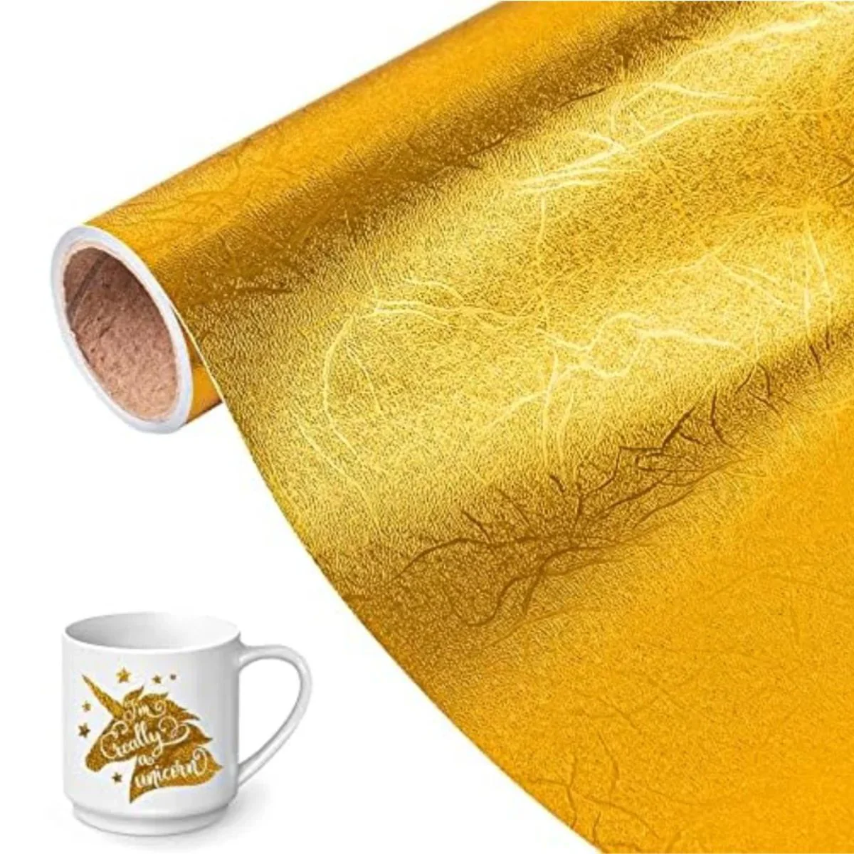 Textured Metallic Vinyl Sheets Pack / 10 Hojas De Vinil Metalizado Texturizado - Imagen 2