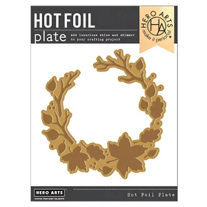 Leafy Branches Glimmer Hot Foil Plate / Placa para Estampado y Grabado Ramas Frondosas