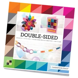 Double-Sided Textured Cardstock Stack /  Block de Cartulina Texturizada Doble Cara