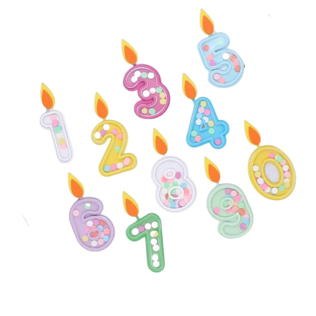 Suajes de Velas de Números - Imagen 2