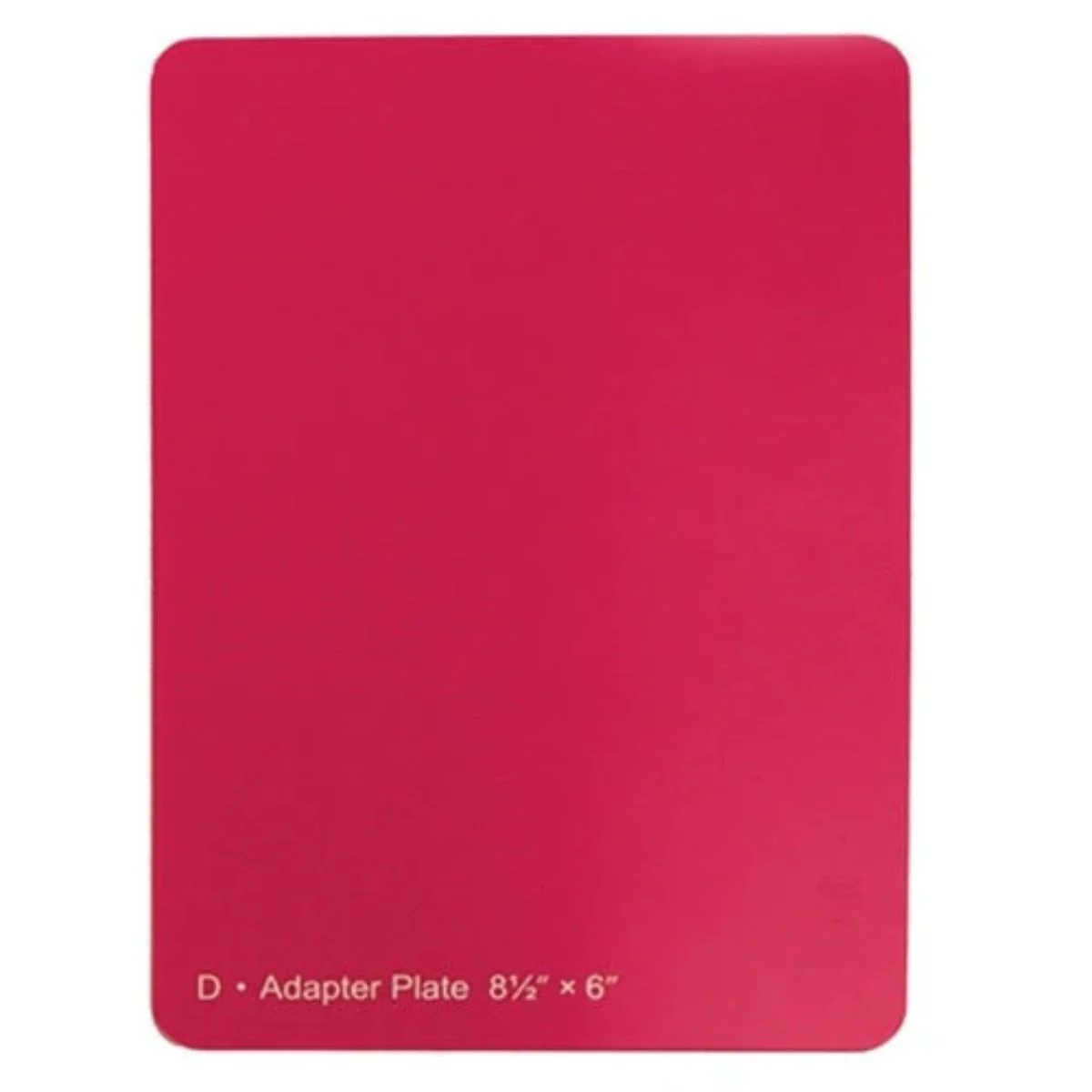 Grand Calibur Junior Raspberry Spacer Plate 8.5" x 6" / Placa para Troqueladora
