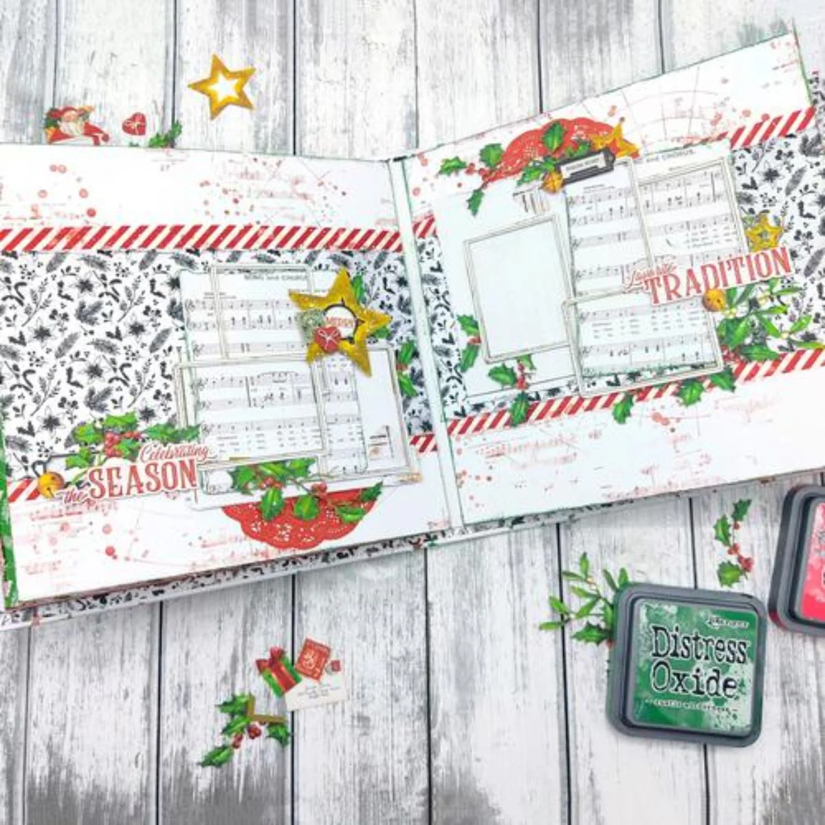 Christmas Spectacular Big Picture Album Kit / Kit para Armar Álbum Completo 8" Navideño - Imagen 8