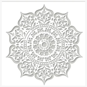 Esténcil de Mandala 4