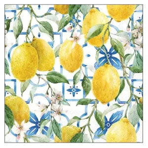 Servilleta de Papel Mediterranean Lemons #177