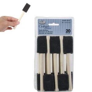 Foam Brushes / Brochas de Esponja 1"