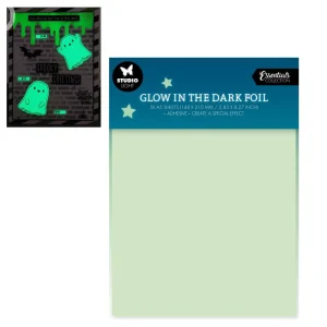 Glow In The Dark Foil / Película Adhesiva Brillo en la Oscuridad