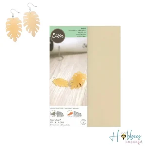 Shrink Plastic Sheets Gold 8.5 x 11" / Hojas de Película Encogibles Oro